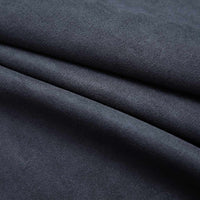 vidaXL Cortinas blackout c/ argolas em metal 2 pcs 140x175cm antracite