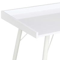 vidaXL Secretária 90x50x79 cm branco
