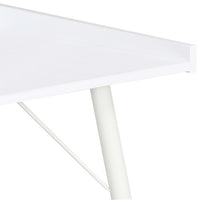 vidaXL Secretária 90x50x79 cm branco