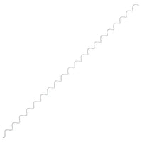 Espirais para gabião 24 pcs aço galvanizado 100 cm