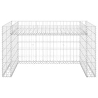 Abrigo p/ corta-relva com divisão elevada fio aço 110x80x60 cm