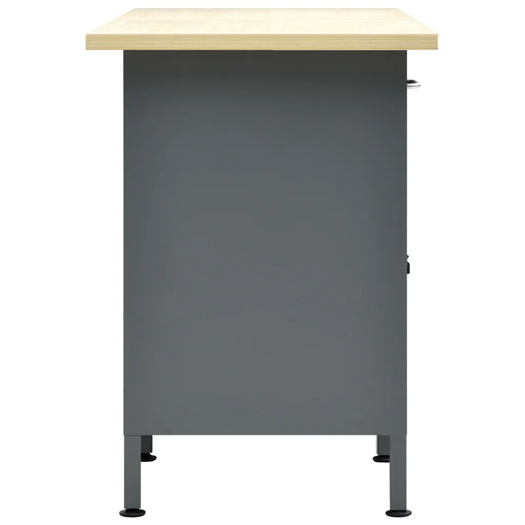 Bancada de trabalho 160x60x85 cm aço