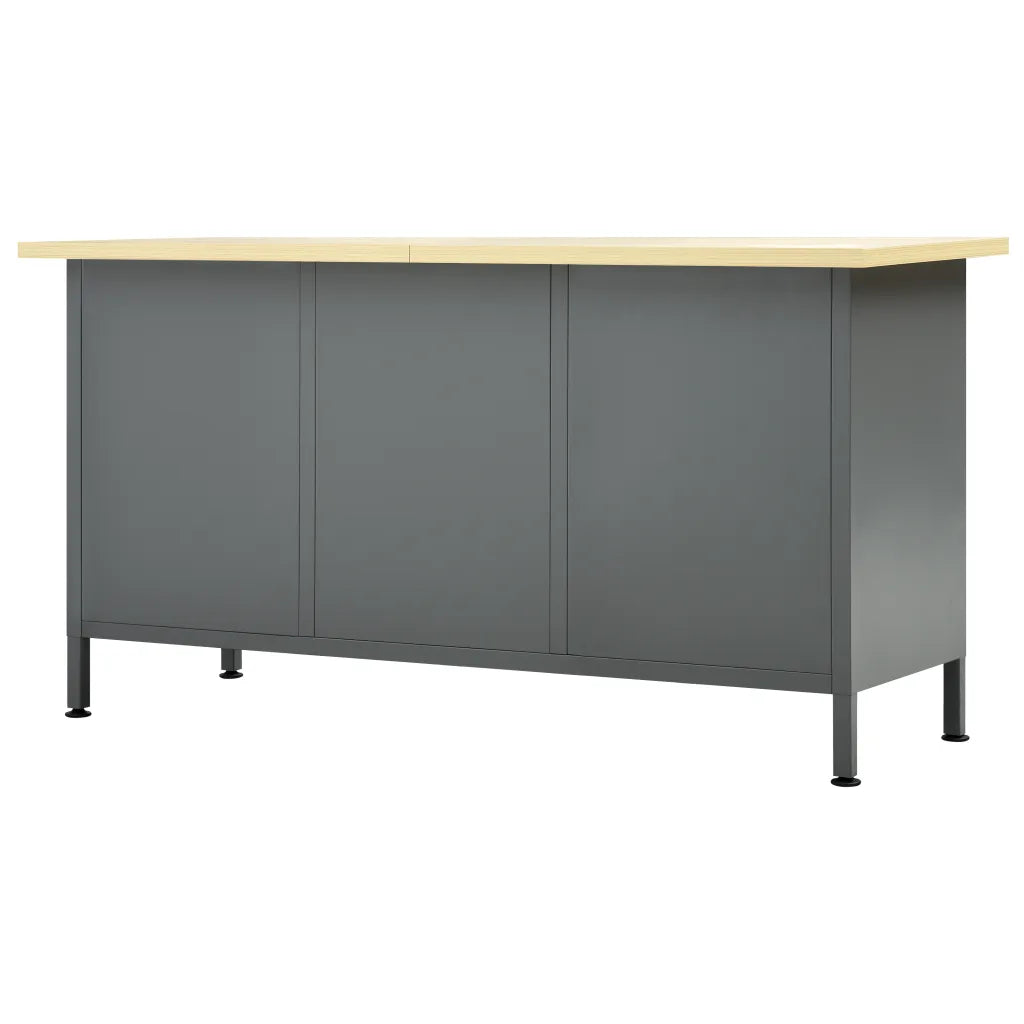 Bancada de trabalho 160x60x85 cm aço