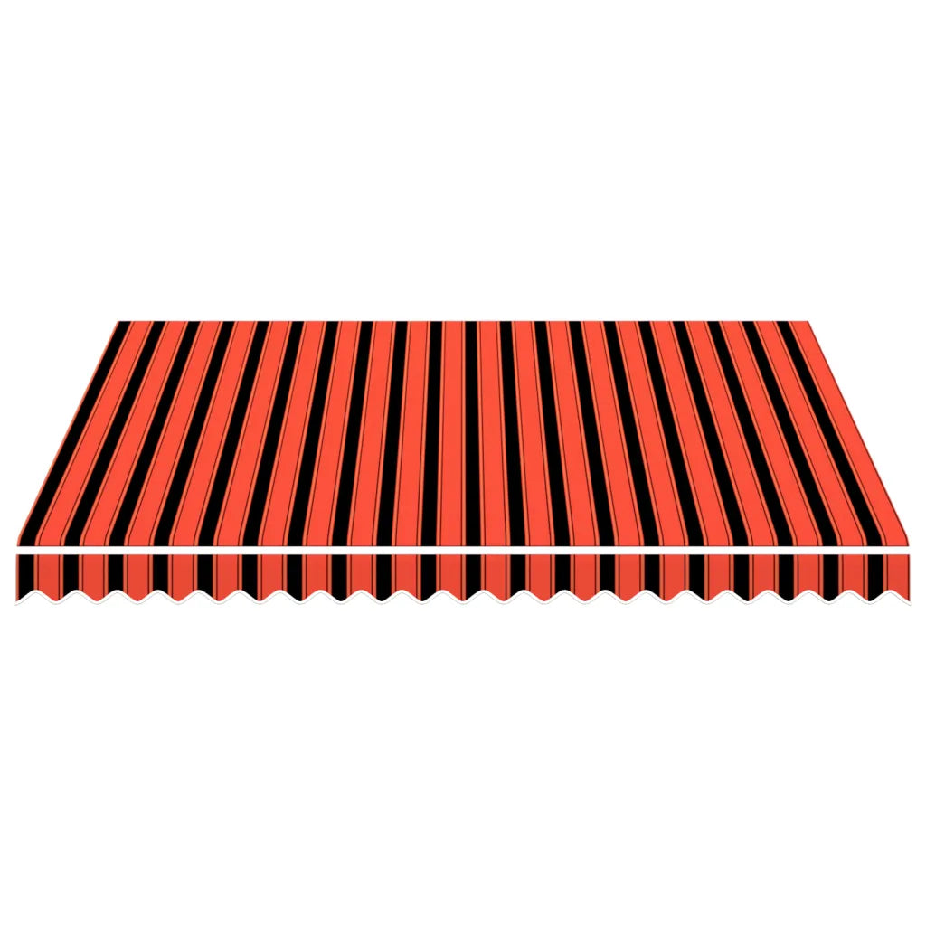Lona para toldo 3x2,5 m laranja e castanho