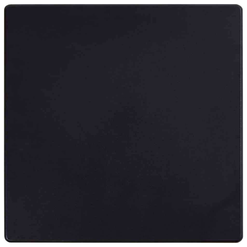 vidaXL Mesa de bar 60x60x111 cm MDF preto