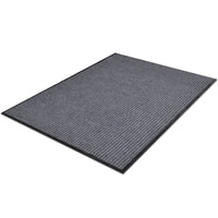 vidaXL Tapetes de porta PVC 2 pcs 90x60 cm cinzento