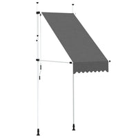 Toldo retrátil manual 100 cm