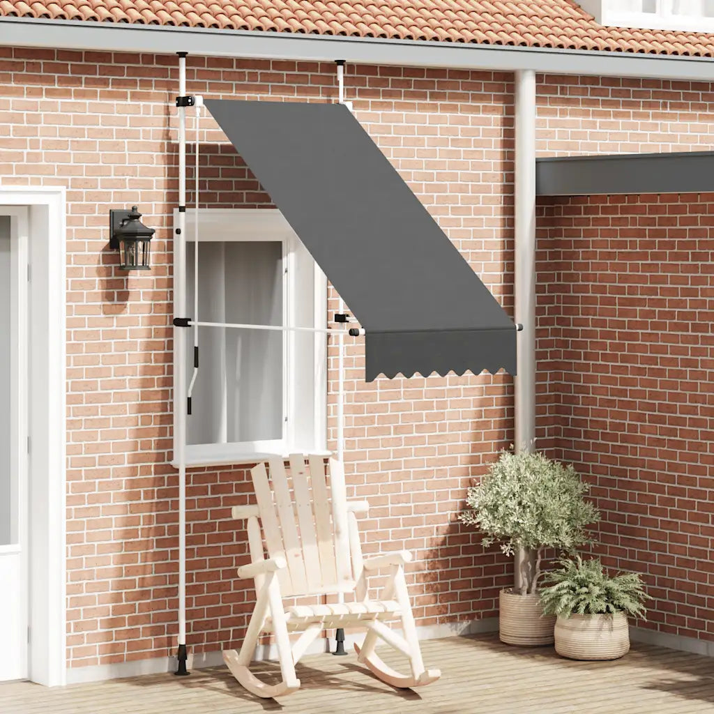 Toldo retrátil manual 100 cm
