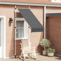 Toldo retrátil manual 100 cm
