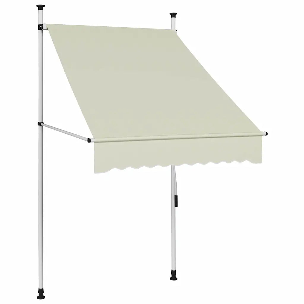 Toldo retrátil manual 100 cm