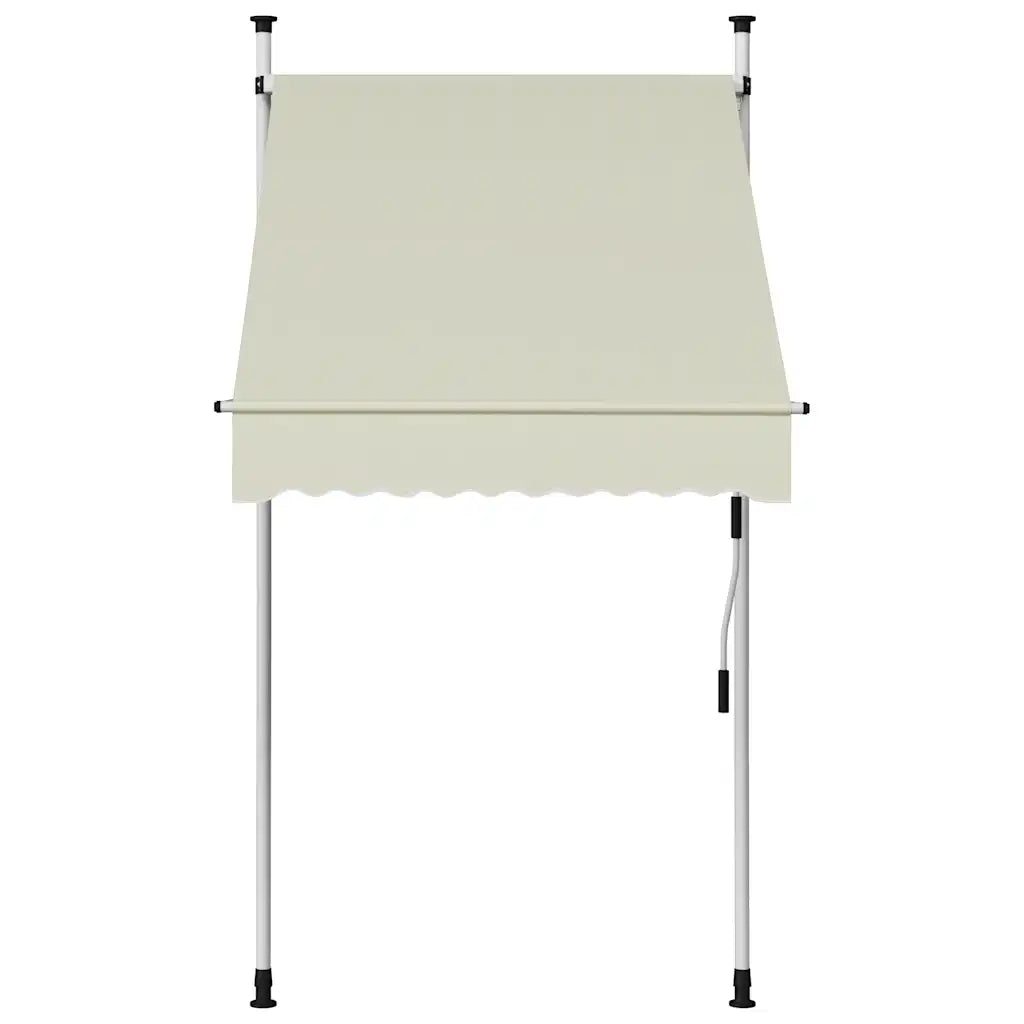 Toldo retrátil manual 100 cm