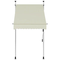 Toldo retrátil manual 100 cm