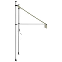 Toldo retrátil manual 100 cm