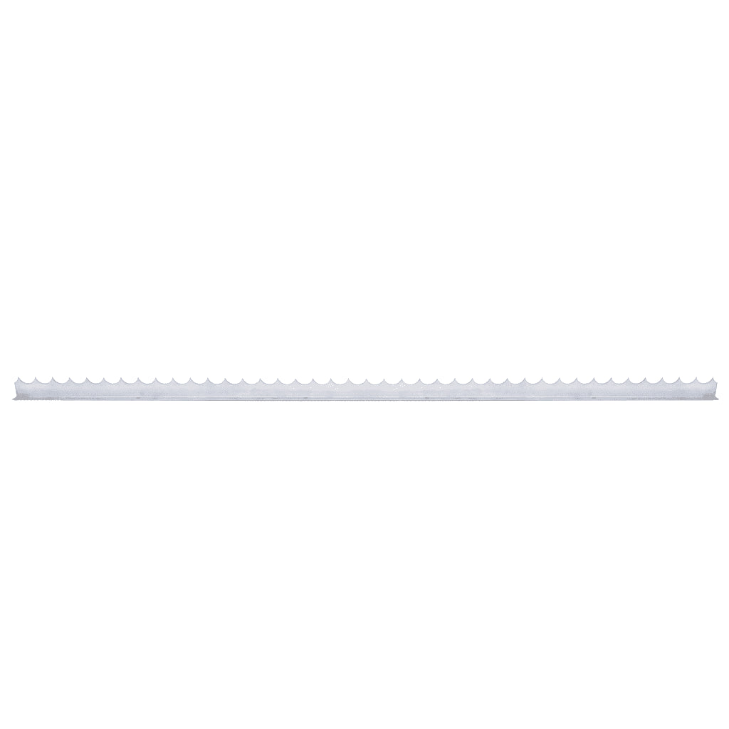 Barra serrilhada protetora de muros 4 pcs aço galvanizado 1 m
