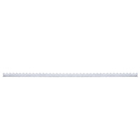 Barra serrilhada protetora de muros 4 pcs aço galvanizado 1 m