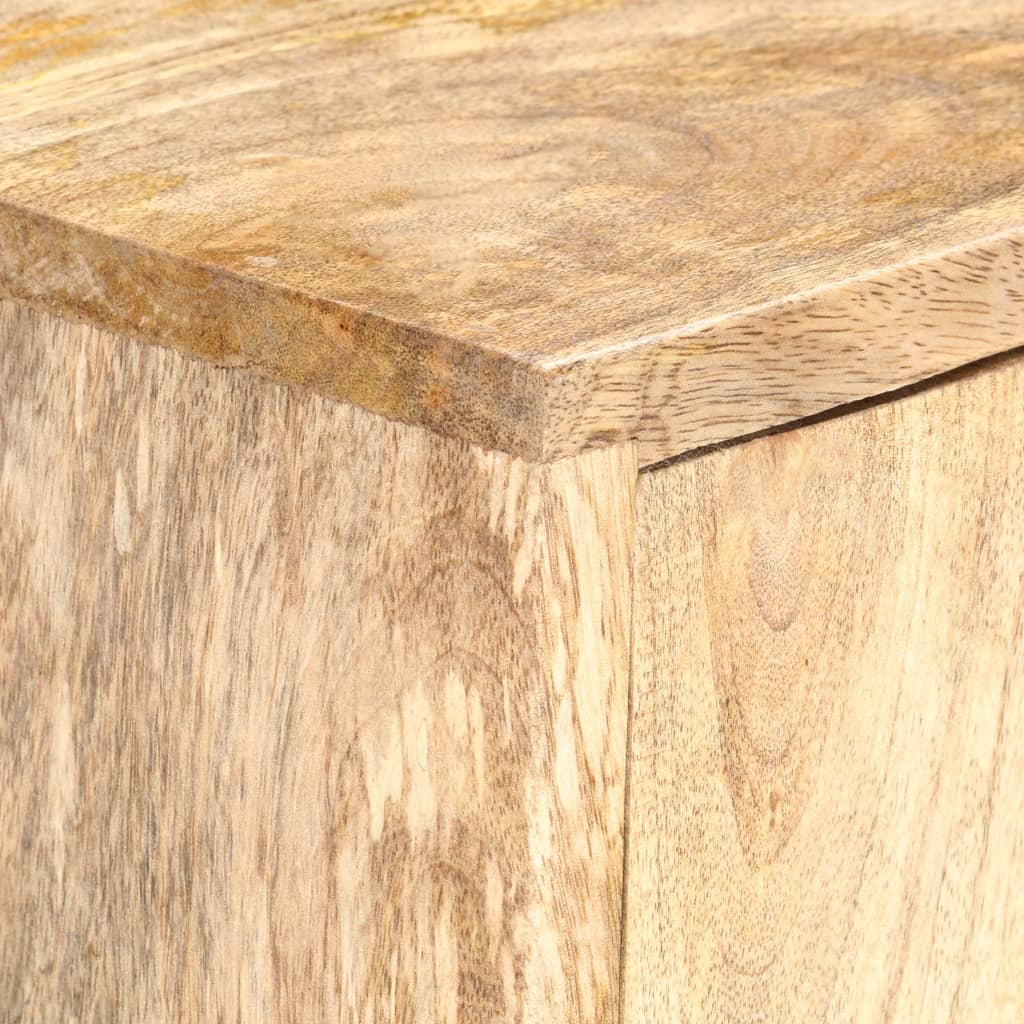 vidaXL Armário alto 80x30x100 cm madeira de mangueira maciça