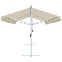 vidaXL Toldo de pé 500x300 cm creme