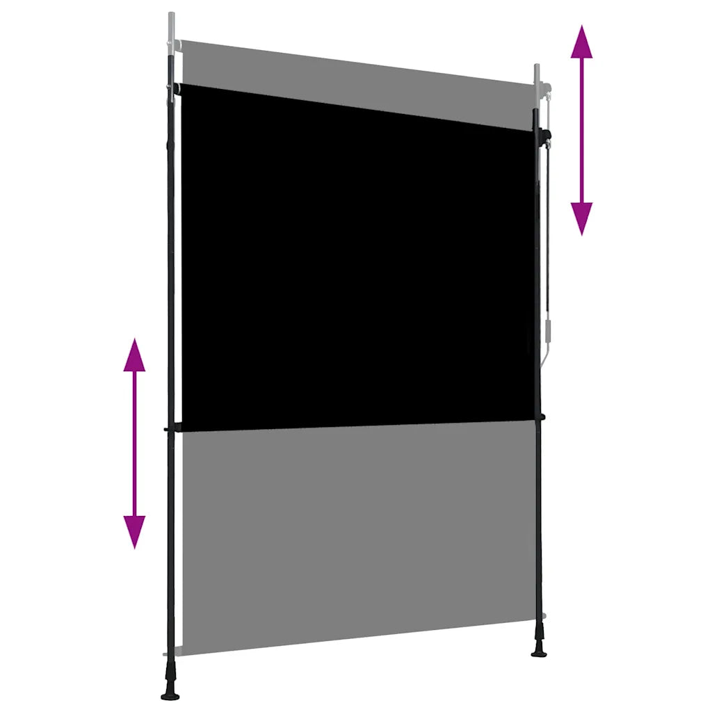 Estore de rolo para exterior 150x270 cm
