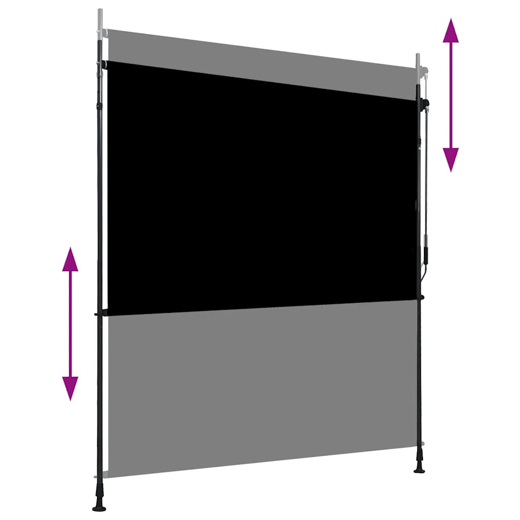 Estore de rolo para exterior 200x270 cm