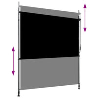 Estore de rolo para exterior 200x270 cm
