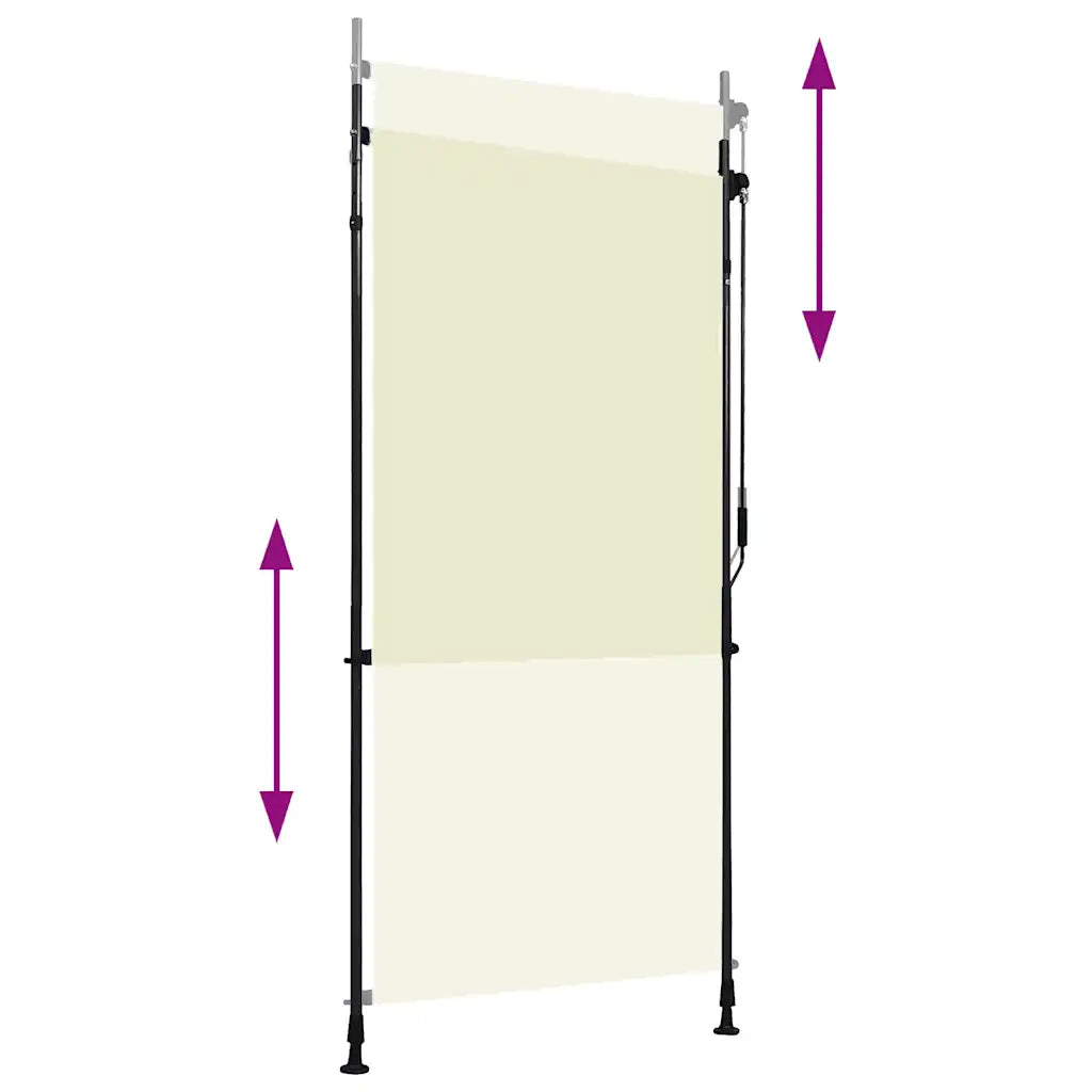 Estore de rolo para exterior 100x270 cm