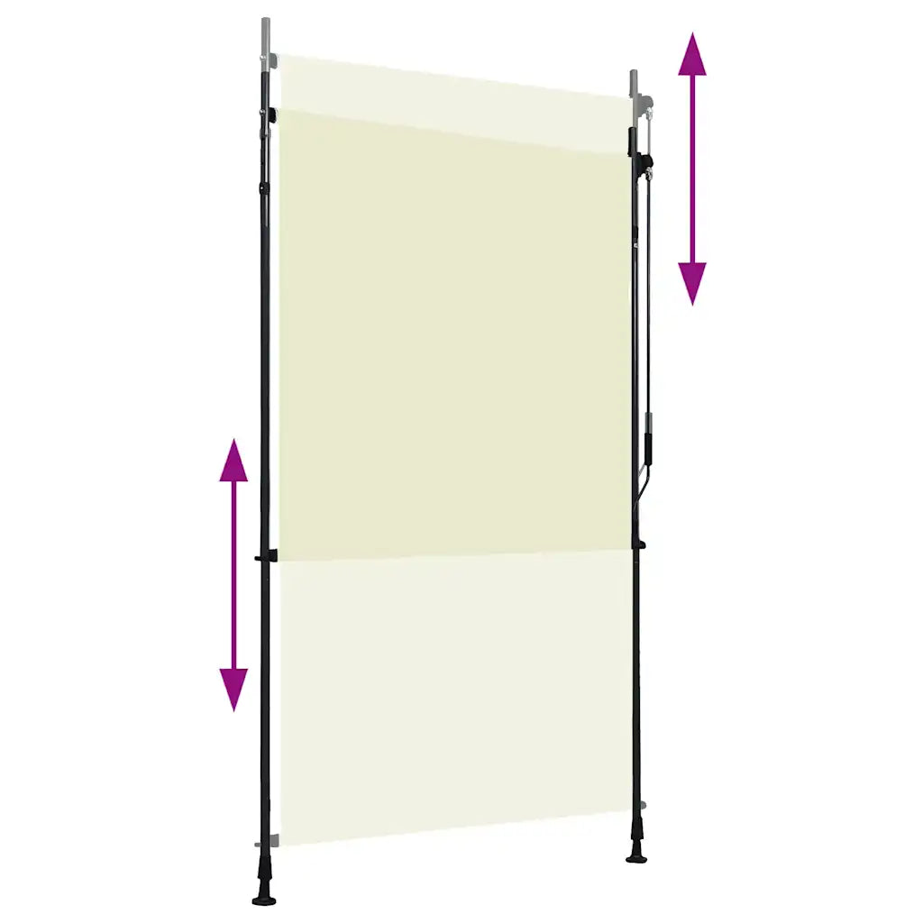 Estore de rolo para exterior 120x270 cm