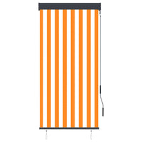 Estore de rolo para exterior 80x250 cm branco e