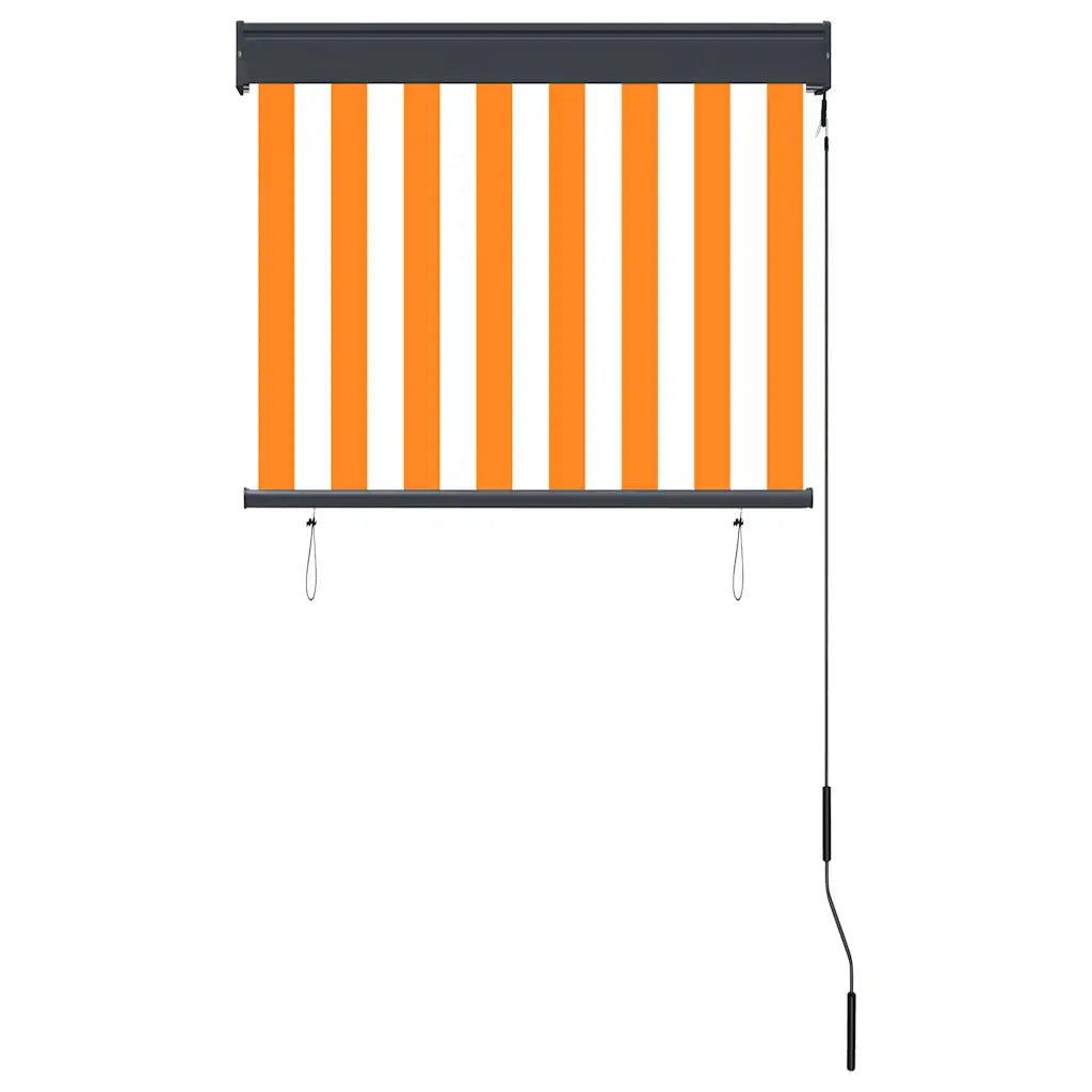 Estore de rolo para exterior 80x250 cm branco e