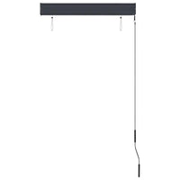 Estore de rolo para exterior 80x250 cm branco e