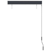 Estore de rolo para exterior 100x250 cm amarelo e azul