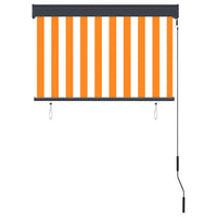 Estore de rolo para exterior 100x250 cm branco e