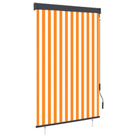 Estore de rolo para exterior 120x250 cm branco e