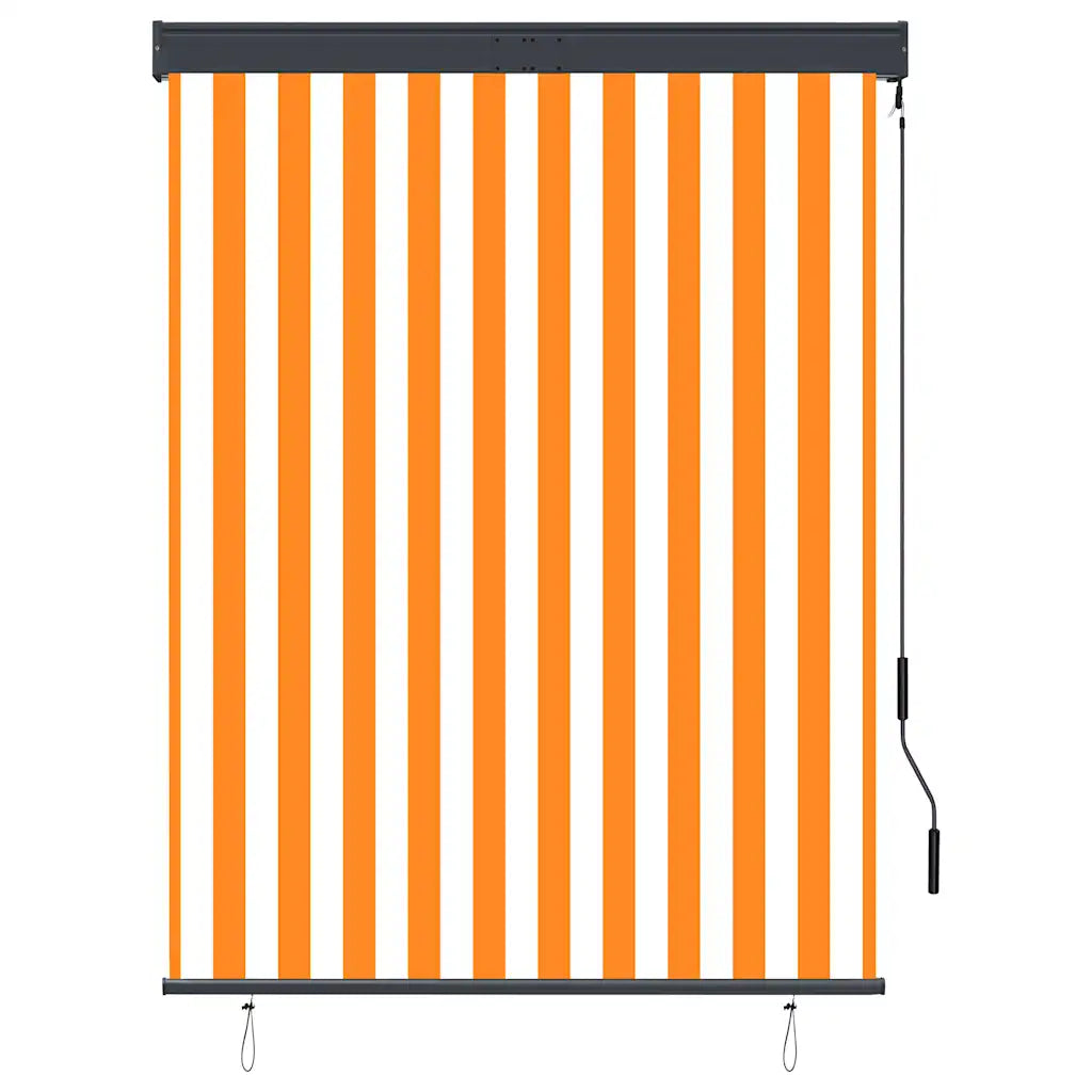 Estore de rolo para exterior 120x250 cm branco e