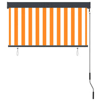 Estore de rolo para exterior 120x250 cm branco e