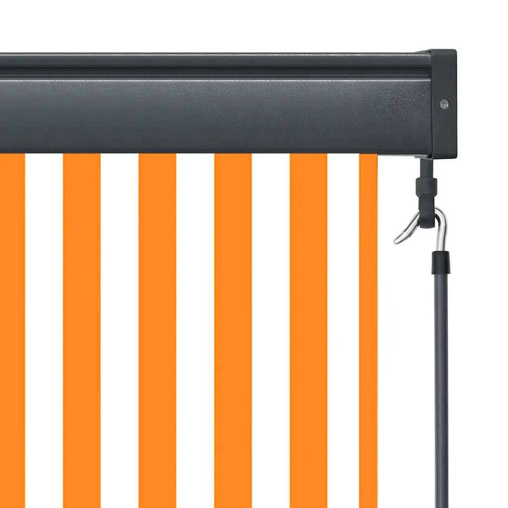 Estore de rolo para exterior 120x250 cm branco e