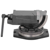 vidaXL Torno de bancada inclinável de 2 eixos 100 mm