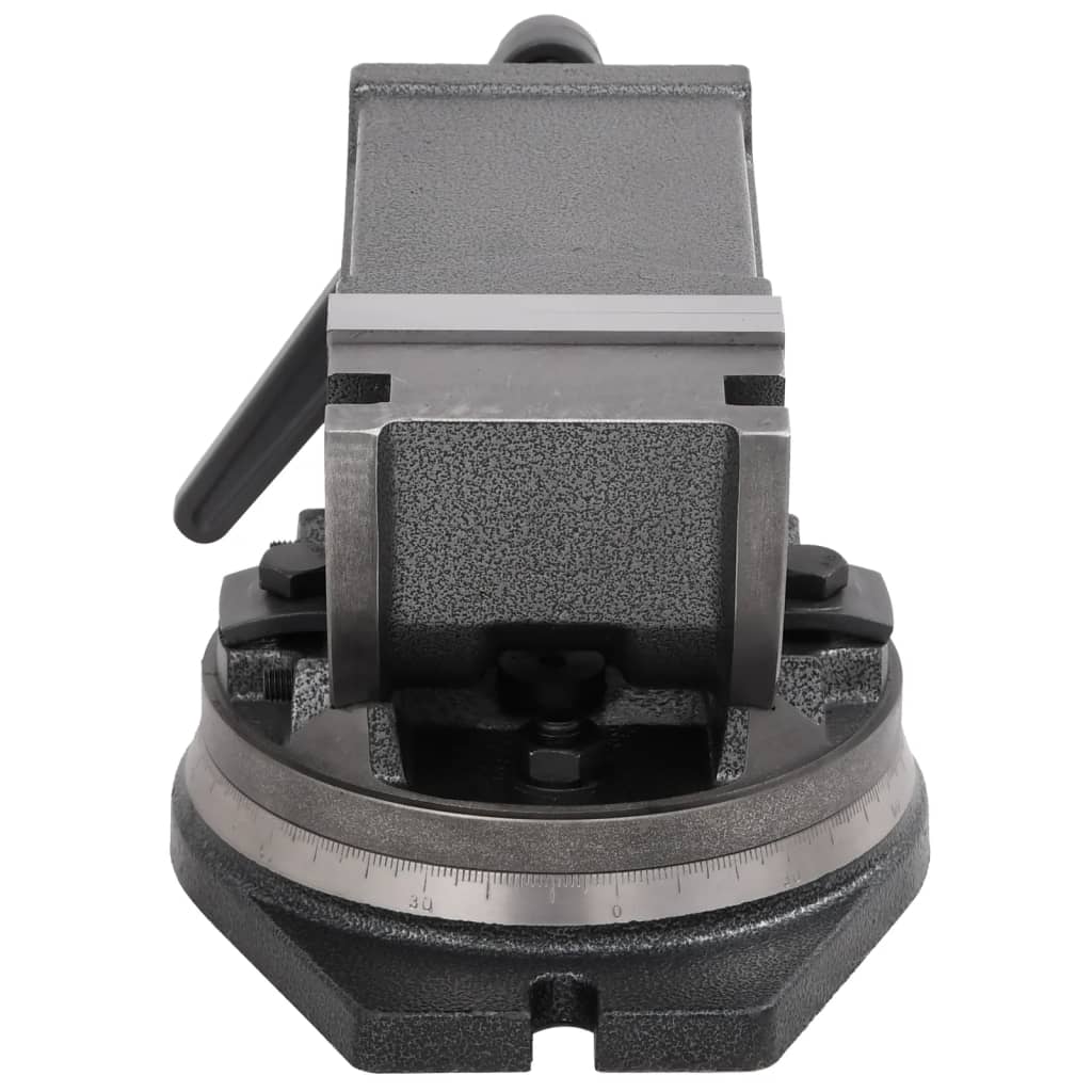 vidaXL Torno de bancada inclinável de 2 eixos 100 mm