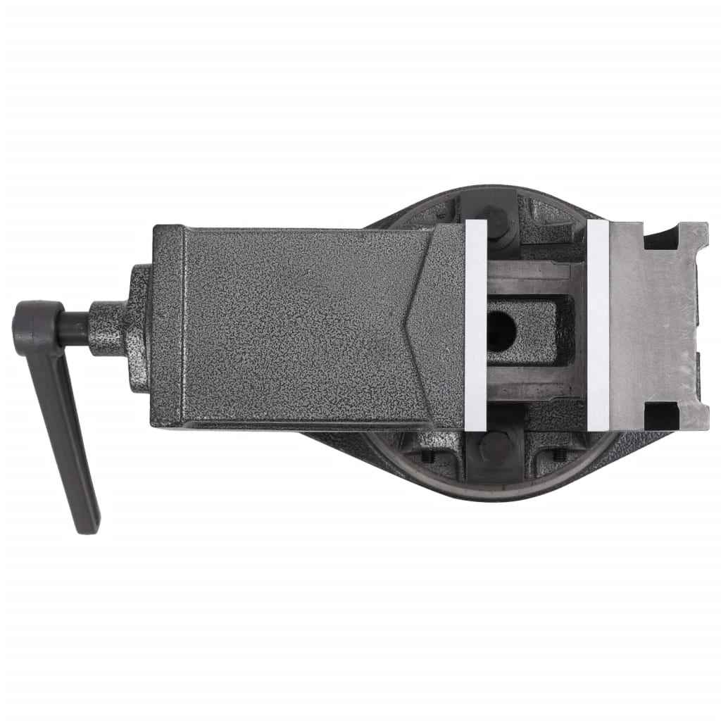 vidaXL Torno de bancada inclinável de 2 eixos 100 mm
