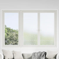Película para janela fosca 0,9x100 m PVC design às riscas