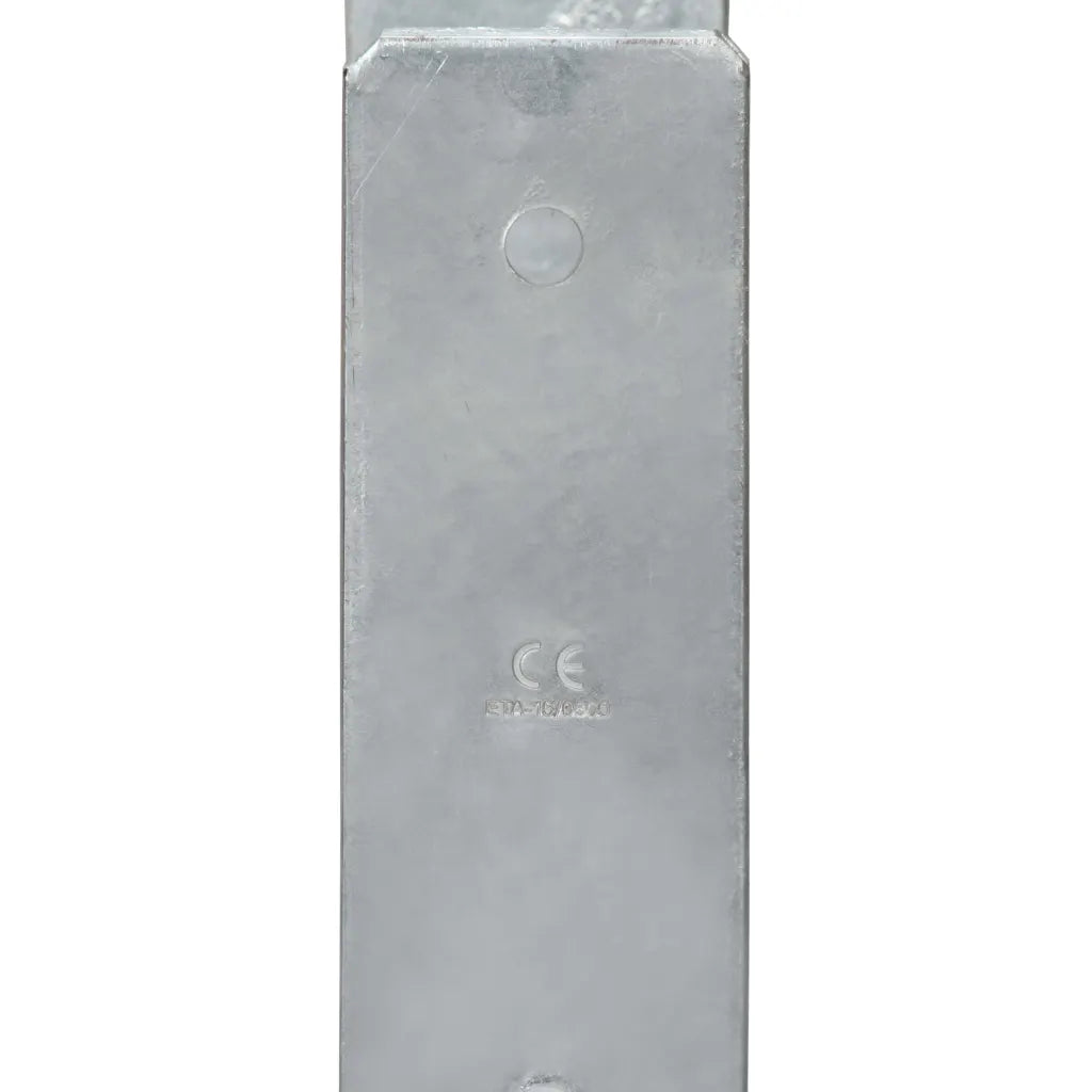 Âncoras de vedação 6 pcs 10x6x60 cm aço galvanizado prateado
