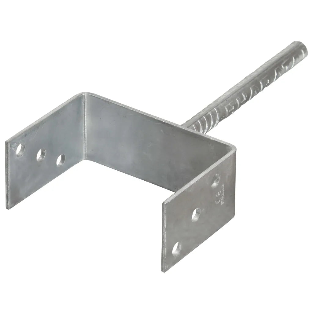 Âncoras de vedação 6 pcs 14x6x30 cm aço galvanizado prateado