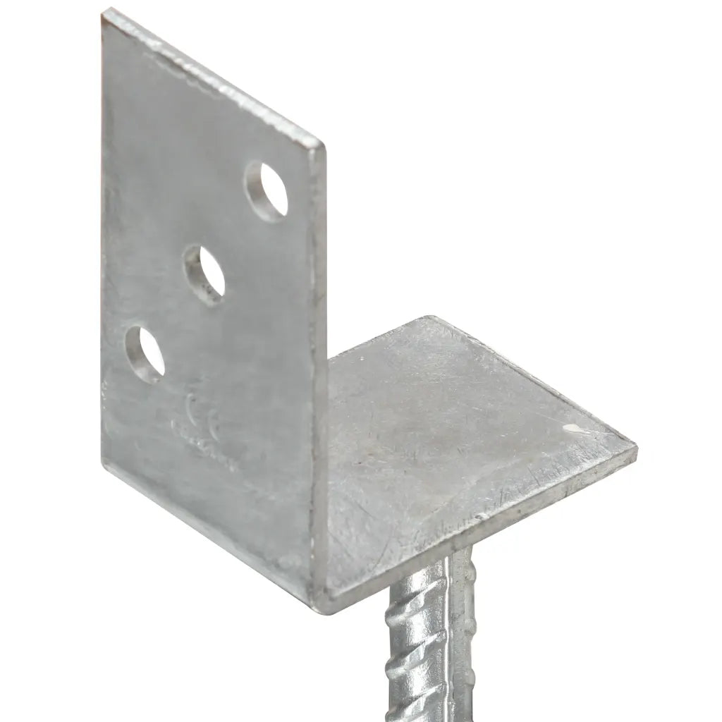 Âncoras de vedação 12 pcs 8x6x30 cm aço galvanizado prateado
