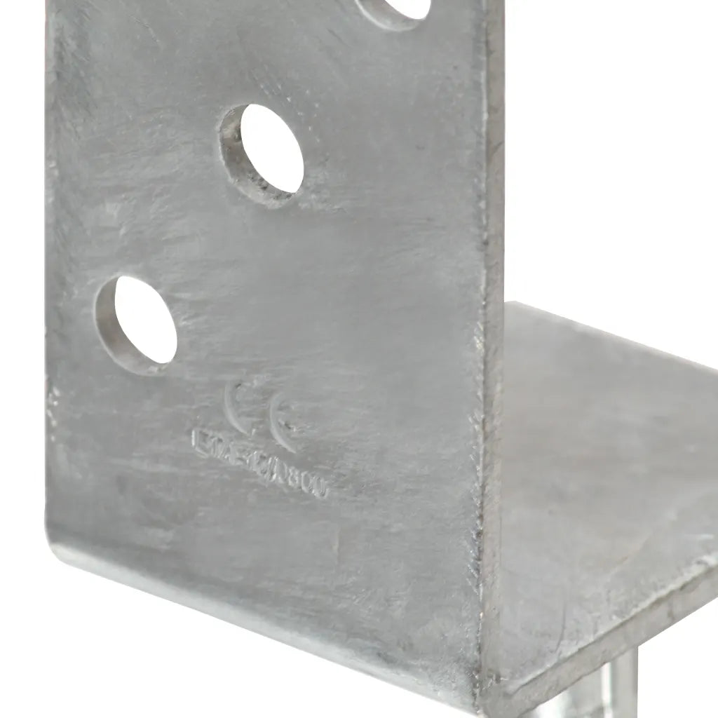 Âncoras de vedação 12 pcs 8x6x30 cm aço galvanizado prateado