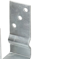 Âncoras de vedação 6 pcs 7x6x15 cm aço galvanizado prateado