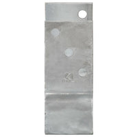 Âncoras de vedação 12 pcs 7x6x15 cm aço galvanizado prateado
