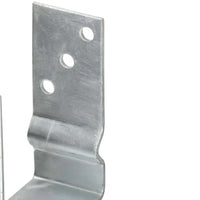 Âncoras de vedação 12 pcs 7x6x15 cm aço galvanizado prateado