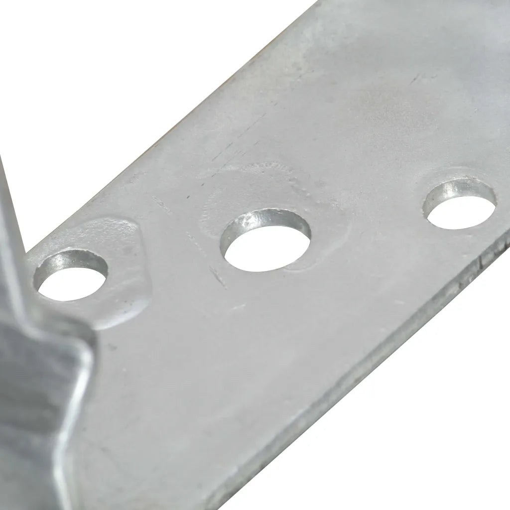 Âncoras de vedação 12 pcs 7x6x15 cm aço galvanizado prateado