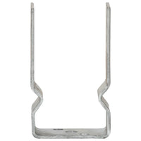 Âncoras de vedação 6 pcs 8x6x15 cm aço galvanizado prateado