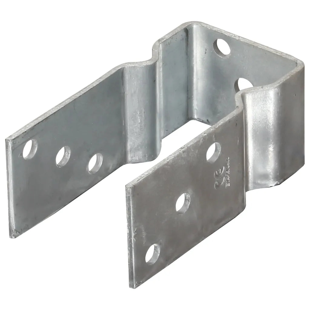 Âncoras de vedação 12 pcs 8x6x15 cm aço galvanizado prateado