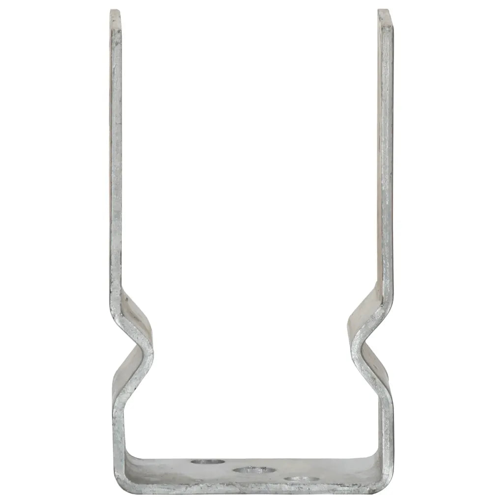 Âncoras de vedação 12 pcs 8x6x15 cm aço galvanizado prateado